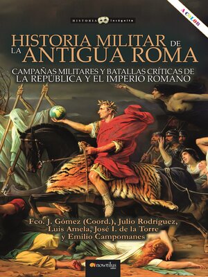 cover image of Historia militar de la antigua Roma